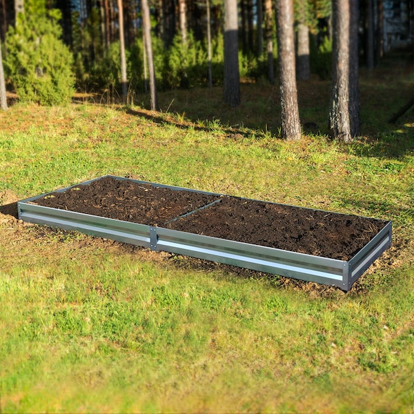 Грядка оцинкованная 1,0х3,0 м, высота 15 см